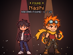 NAKAMA FOUND card for Nashi